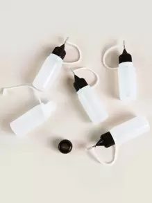 件/組 10ml 黑色尖蓋滴管瓶 - 彩色 - 查看 2