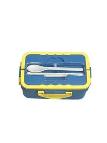 1 pieza Caja de almuerzo de dos tonos - Multicolor - Ver 3