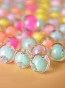 100 顆壓克力珠 DIY 珠寶配件
