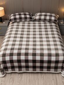 格紋圖案毯子 - 彩色 - 查看 3