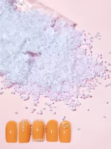 1入組珍珠美甲飾品 - 白色 - 查看 1