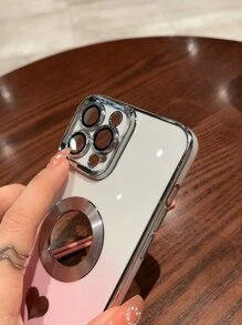 具心形圖案手機殼+掛繩，適用於 iPhone 11、iPhone 13 及 iPhone 14 Pro Max - 粉色 - 查看 4