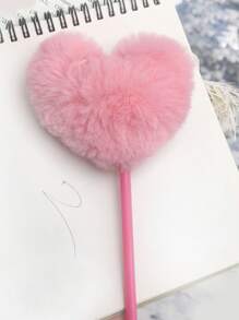 1入組愛心設計圓珠筆 - 彩色 - 查看 3