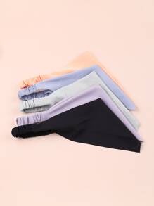 bilicaca 5pcs Girls Solid Hair Band - Multicolor - View 3