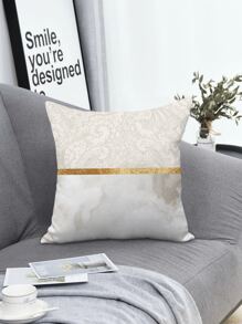 1入組簡約風靠墊套不附帶墊芯 - 彩色 - 查看 1