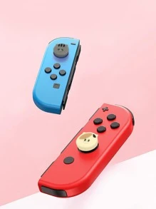 4 piezas Tapa de botón con diseño de gato compatible con Nintendo Switch con mando de juego - Multicolor - Ver 1