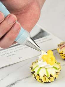 9 piezas Set de acero inoxidable - Azul - Ver 2