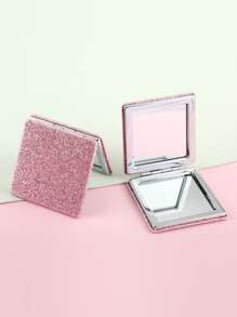 閃光化妝鏡- 送給姐妹、女兒、孫女、阿姨、母親、祖母和女朋友的生日、聖誕節、情人節、畢業典禮和母親節的完美禮物- 高品質緊湊尺寸適合隨身攜帶1 件2000 年代化妝鏡 - 淺粉色 - 查看 6