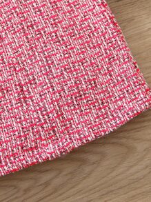 Toddler Girls Ruffle Trim Tee & Paperbag Waist Skirt - Multicolor - View 6