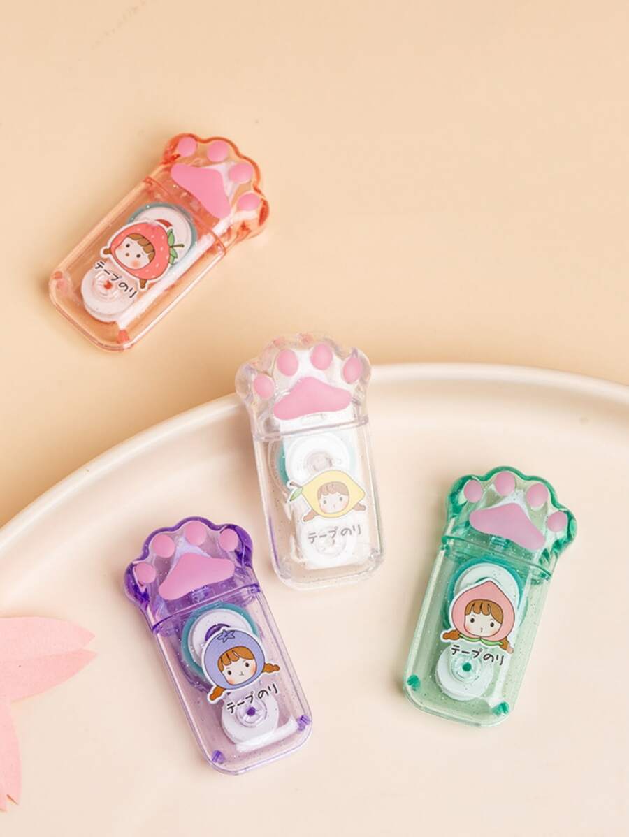 1入組卡通圖案雙側邊織帶 - 彩色 - 查看 1