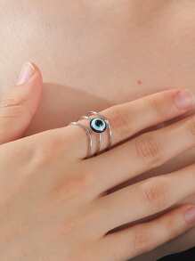 Anillo decoración del mal de ojo - Multicolor - Ver 3