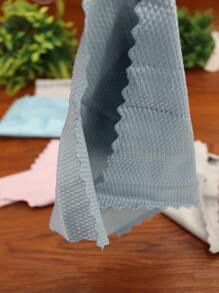 6pcs Scallop Trim Washcloth - Multicolor - View 4