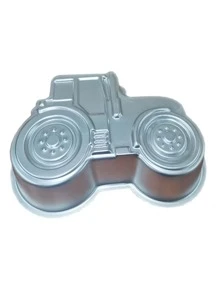 1 pieza Molde de pastel de coche - Plateado - Ver 4