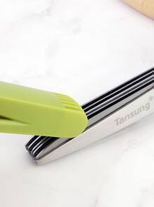 1pc Stainless Steel Scissors & 1pc Peeler - Multicolor - View 4