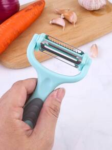 1pc Stainless Steel Scissors & 1pc Peeler - Multicolor - View 5