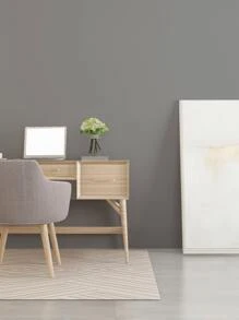 1 pieza Papel tapiz impermeable liso, pegatinas de renovación para paneles de pared, papel tapiz, papeles tapiz, artículos de decoración de primavera para refrescar tu hogar, pegatinas de decoración de ramas - Gris Claro - Ver 2