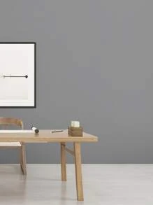 1 pieza Papel tapiz impermeable liso, pegatinas de renovación para paneles de pared, papel tapiz, papeles tapiz, artículos de decoración de primavera para refrescar tu hogar, pegatinas de decoración de ramas - Gris Claro - Ver 10