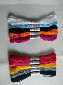 10 piezas hilo de punto cruz - Multicolor - Ver 4