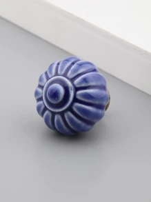 1pc Pumpkin Design Drawer Knob - Multicolor - View 3