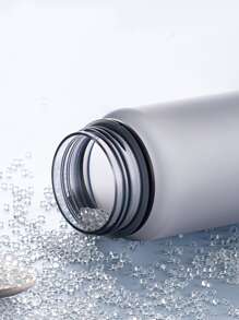 1 pieza Botella de agua portátil - Gris - Ver 4