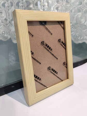 1入組木紋圖案相框