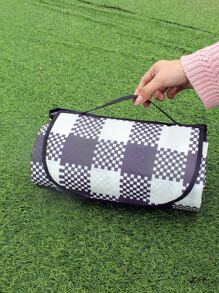 格紋圖案野餐地墊 - 彩色 - 查看 2