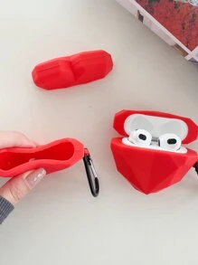 1入心形設計套,適用於airpods1/2 Airpods Pro