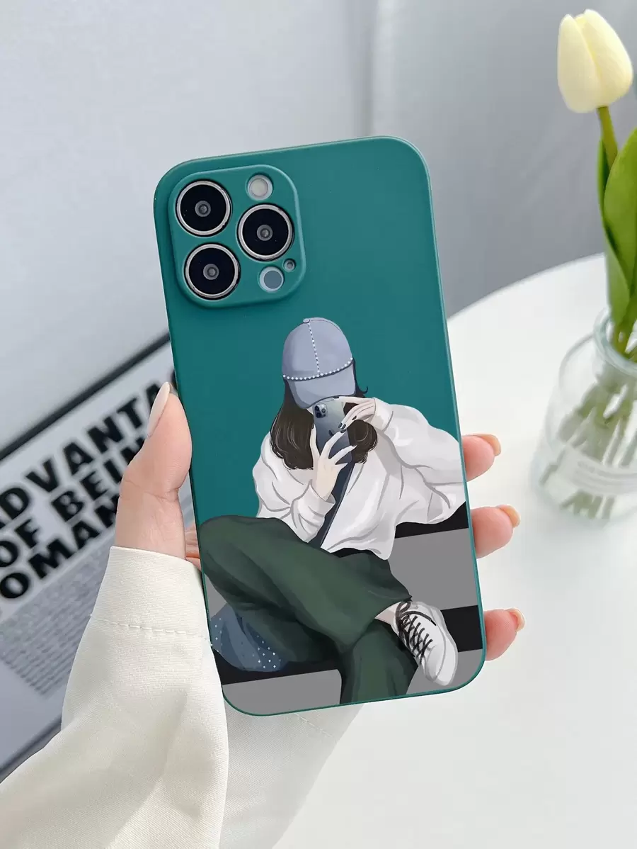 Funda para móvil con estampado de dibujos animados - Multicolor - Ver 1