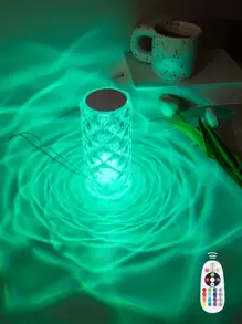 1 pieza Luz de la decoración en forma geométrica mesa - Multicolor - Ver 2