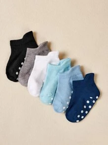 6pairs Baby Anti-slip Socks