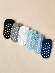 6pairs Baby Anti-slip Socks
