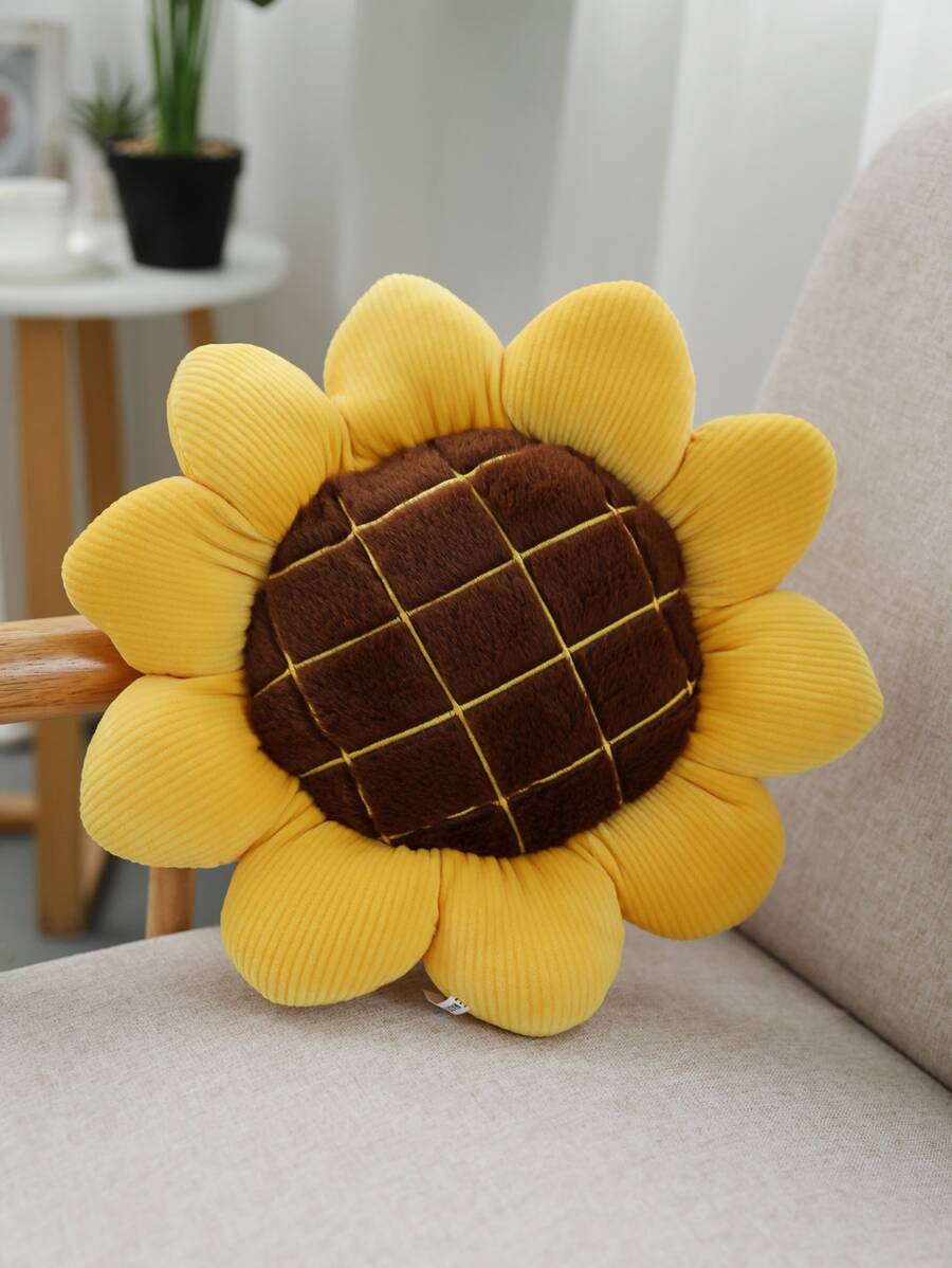 Flower Design Decorative Pillow SHEIN USA