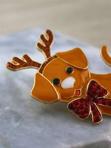 Broche perro de dibujos animados - Multicolor - Ver 5