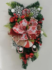 1入組聖誕花環裝飾用品 - 彩色 - 查看 7