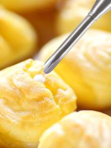 2pcs Stainless Steel Piping Nozzle - Silver - View 1