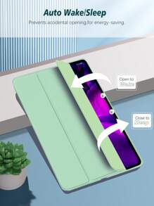 纯色蜂窝软壳保护套适用于 Galaxy A9 A8 S8/S7、iPad Mini 4/5/6/9.7/10.2/10.5、iPad Air 4/Air 5/10th/10.9/Pro 11"/Air 11"(M2)/Pro 11"(M4)/2024 - 墨綠色 - 查看 7