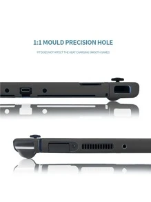 1入組素色殼套適用於Nintendo Switch OLED - 黑色 - 查看 3