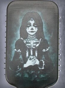 ROMWE Lược Bàn chải đệm - màu đen - Xem 5