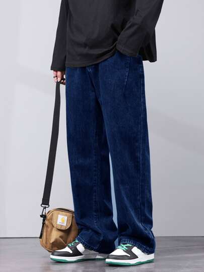 Homme Jean droit à poche