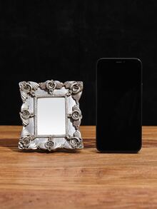 1 pieza Espejo vintage escritorio - Plateado - Ver 3