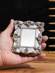 1 pieza Espejo vintage escritorio - Plateado - Ver 6