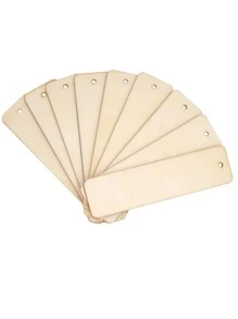 5 cái đánh dấu tự làm bằng gỗ - Nhiều màu - Xem 3