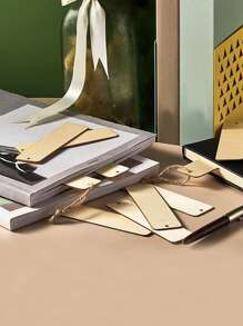 5 cái đánh dấu tự làm bằng gỗ - Nhiều màu - Xem 6