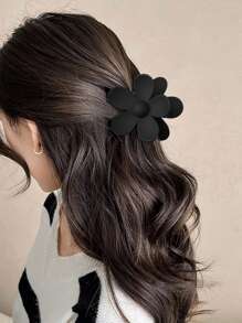 4 piezas Garra de pelo con diseño de flor elegante - Multicolor - Ver 2