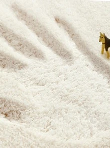 1入組卡通動物圖案地毯 - 彩色 - 查看 2