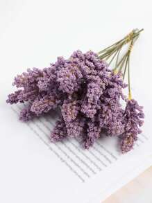 6入組人造發泡小麥鉚釘家庭牆裝飾適合婚禮派對 - 紫色 - 查看 4