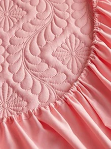 素色床墊套 - 藕粉色 - 查看 8