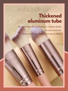 18pcs Makeup Brush Sets Premium Synthetic Hair Eyeshadow Blending Brush Sets Cosmetics Tools For Face And Eyes,Brush Set,Makeup Brush Kit,Make Up Brush Set,Make Up Set Complete,Makeup Brush Set,Complete Makeup Kit,Brush Kit,Brushes Makeup Set,Makeup Gift Set,Set - Baby Pink - View 3