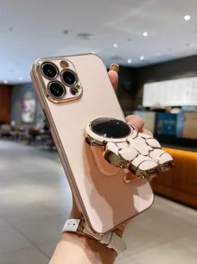 Plain Phone Case With Astronaut Design Phone Holder