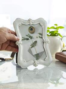 1pc Faux Pearl Photo Frame - Multicolor - View 2